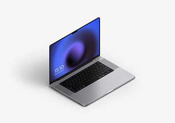 Realistic MacBook Pro 16 Mockup Kit
