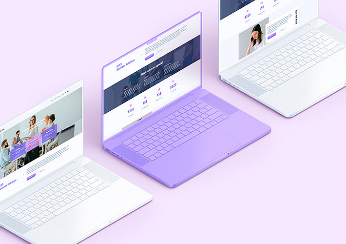 Clay MacBook Pro 16-2021 Mockup Pack