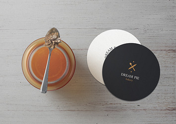 Bakery Coasters Mockup Set