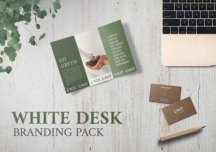 White Desk Branding Pack