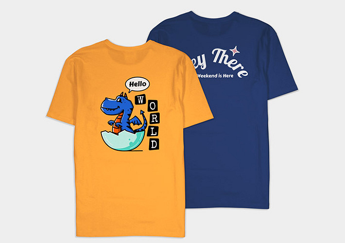 Crewneck T-shirt Mockup Pack