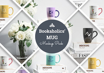 Bookaholics' Mug Mockup Pack