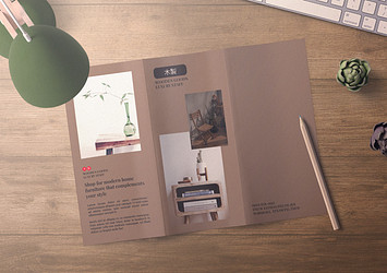 Wooden Desk Branding Pack