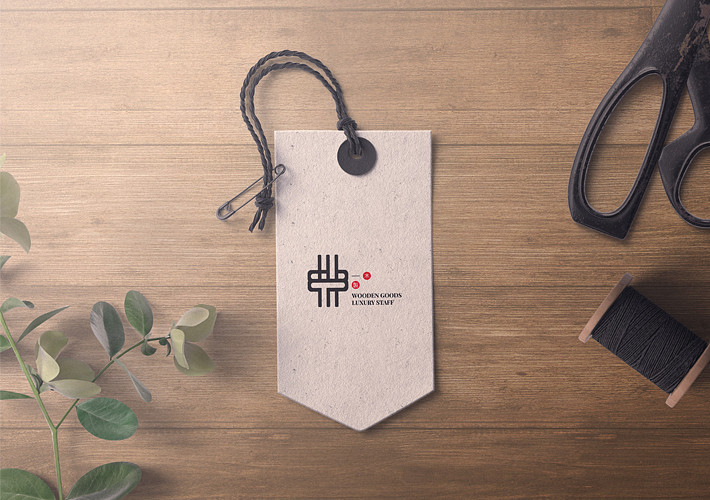Wooden Desk Branding Pack