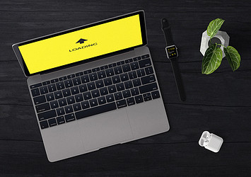 Black Desk Branding Pack