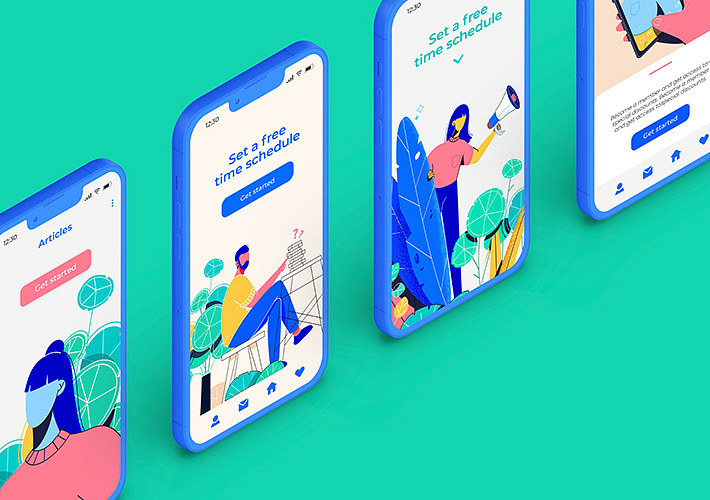 iPhone 13 Clay Mockup Pack