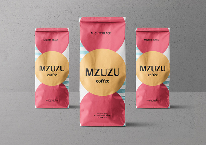 Kaffeeverpackung Mockups