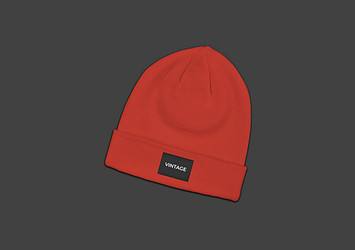 Trendy Beanie Collection Mockup Kit