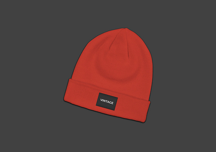 Trendy Beanie Collection Mockup Kit