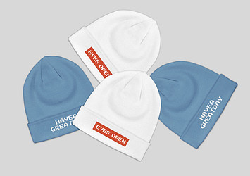 Trendy Beanie Collection Mockup Kit