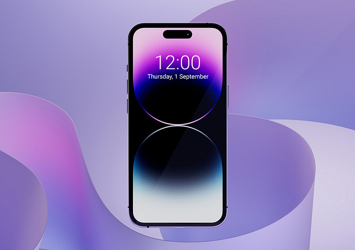 iPhone 14 Pro Max 3D Mockup Set 