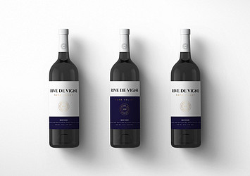 Elegant Wine Bottle Mockups