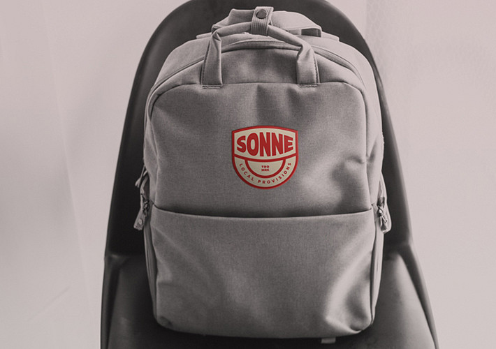 Backpack Branding Logo Mockup Set