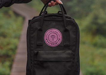 Backpack Branding Logo Mockup Set