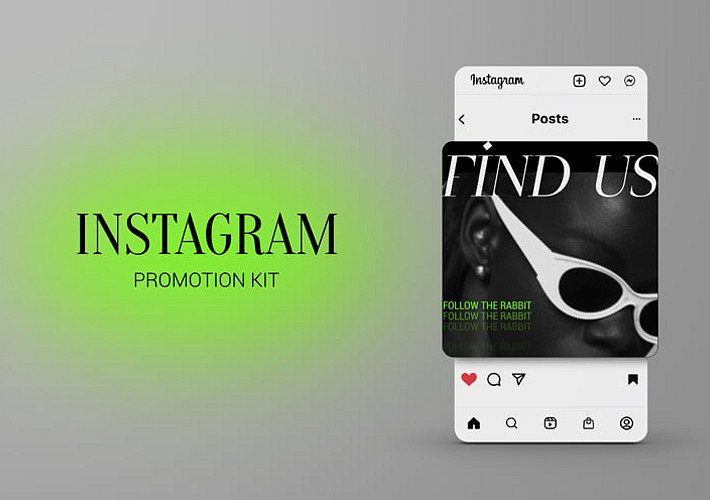 Instagram Mockup Promotion Kit 