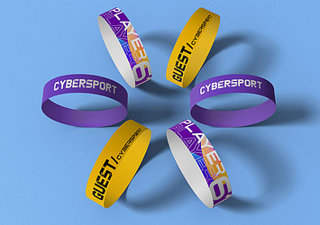 Paper Wristband Mockups