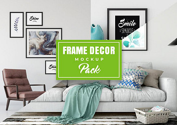 Frame Decor Mockup Pack