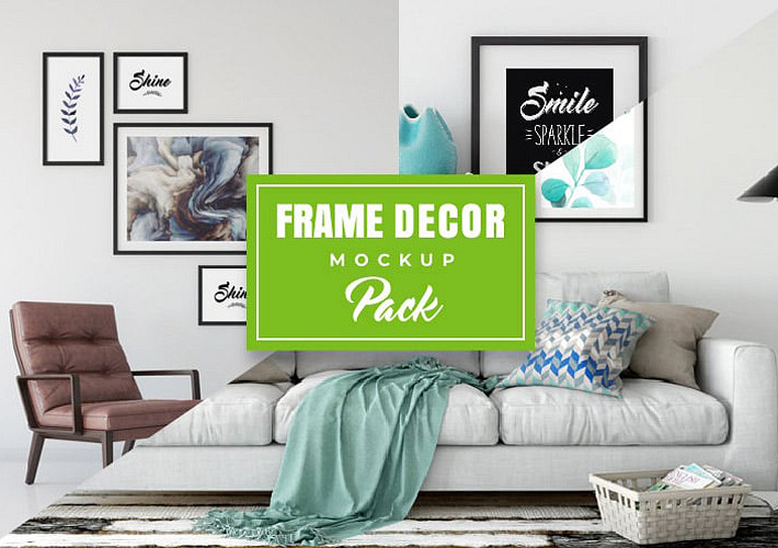 Frame Decor Mockup Pack