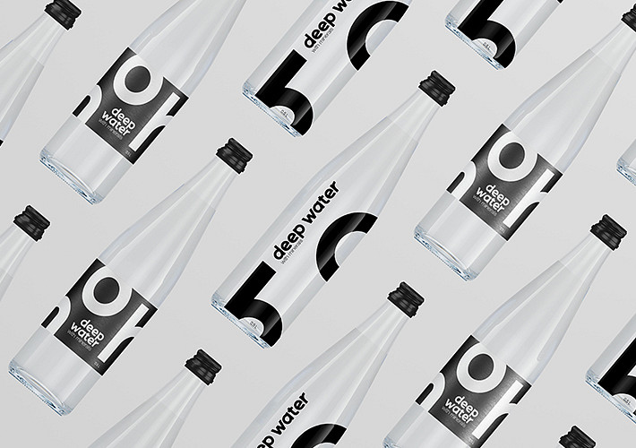 Glass Bottle Mockup Designs