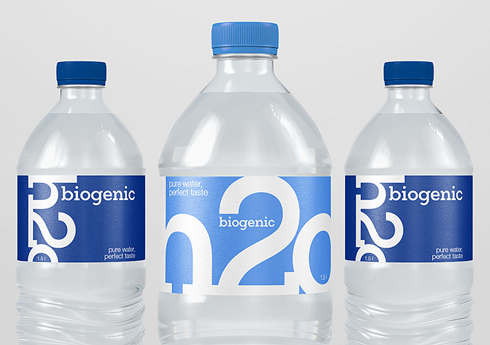 Plastic Bottle Branding Mockups
