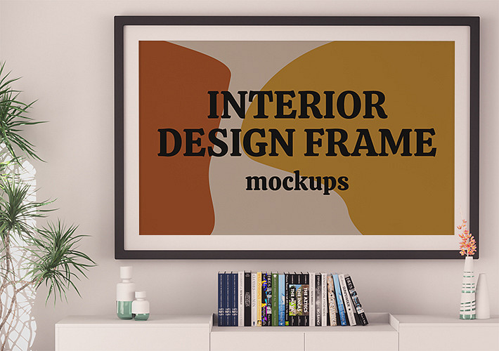 Interior Design Frame Mockups