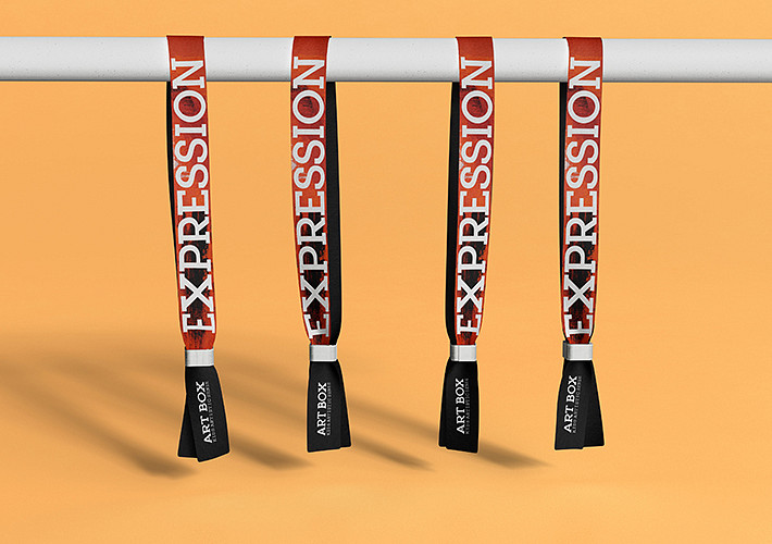 Fabric Wristband Mockups