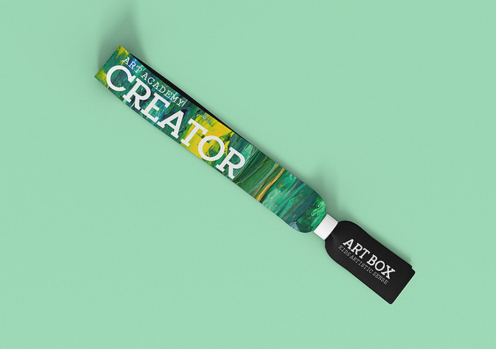 Fabric Wristband Mockups