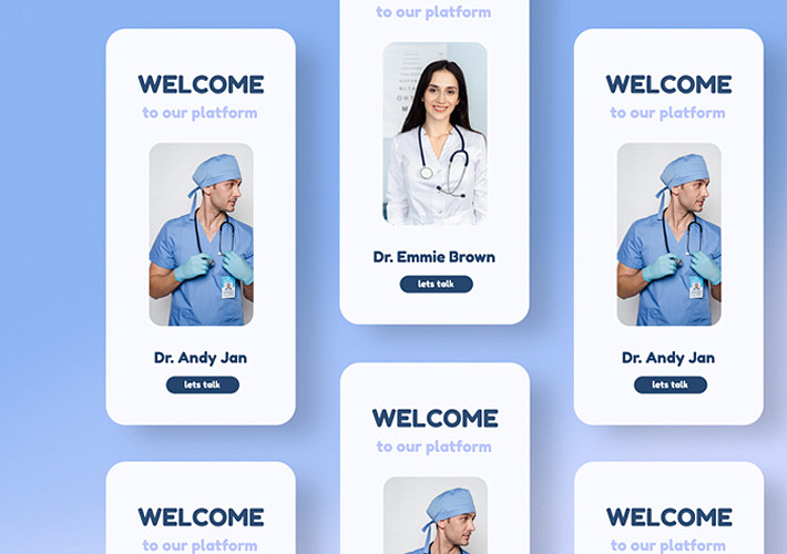 Medical App Promotion Mockups