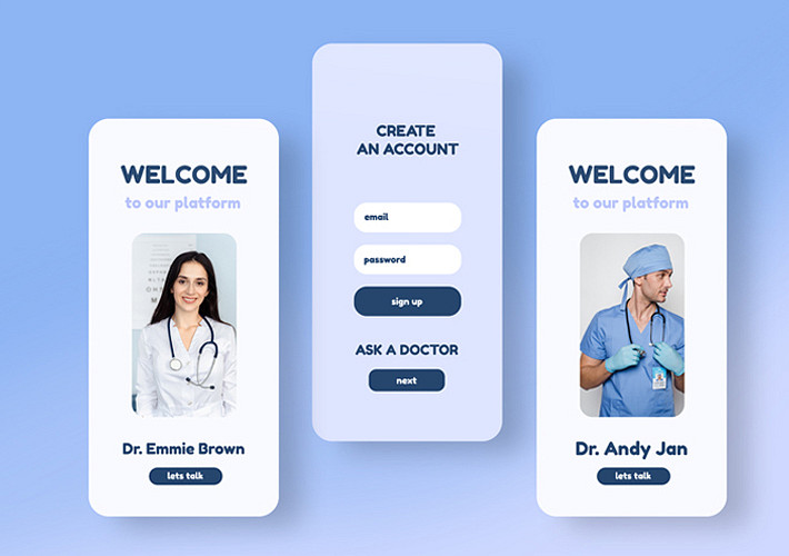 Medical App Promotion Mockups