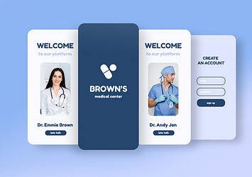 Medical App Promotion Mockups