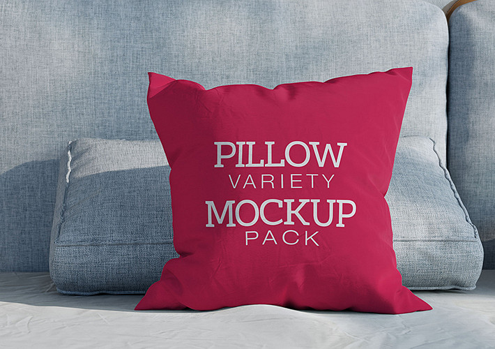 Pillow Variety Mockup Pack