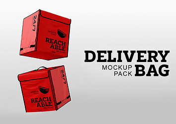 Delivery Bag Mockup Pack