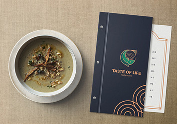 Minimalistic Menu Mockups