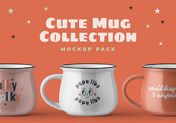 Mug Collection Mockup Pack