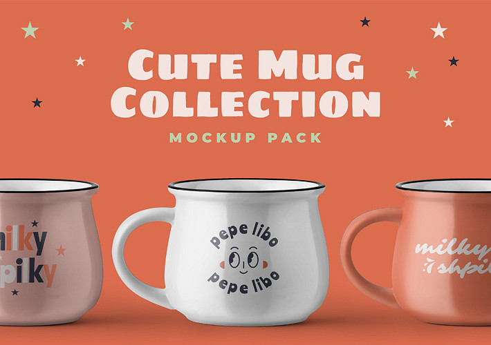 Mug Collection Mockup Pack