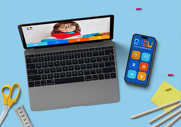 Education Center Branding Mockups