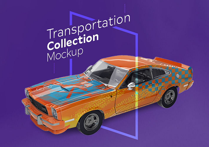 Transportation Mockup Collection 