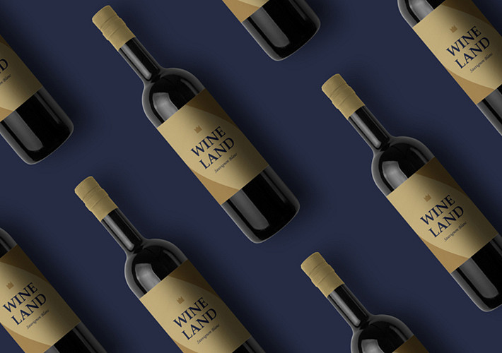 Red Wine Mockup Kit