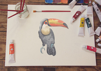 Vintage Art Desk Mockups