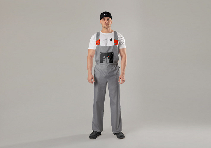 Construction Uniform Mockups