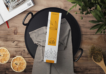 Tea Brand Packaging Mockups