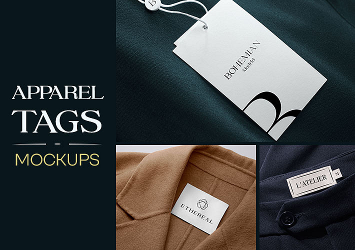 Apparel Tag Mockups