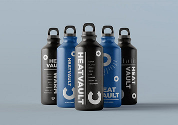 Thermos Bottles Mockup Kit