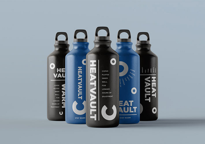 Thermos Bottles Mockup Kit