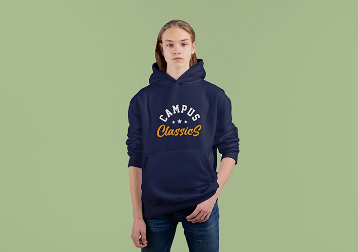 Men's Street Style Hoodie Mockups