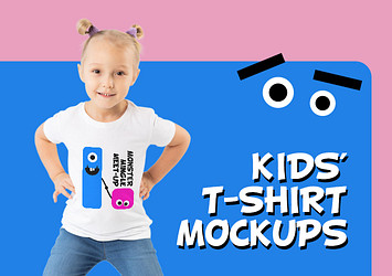 Kids' T-Shirt Mockups