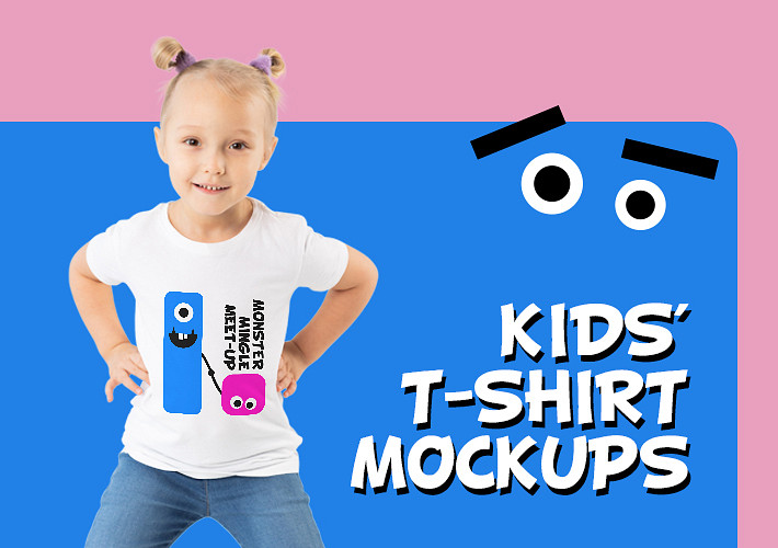 Kids' T-Shirt Mockups