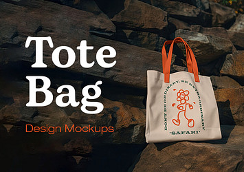 Tote Bag Design Mockups