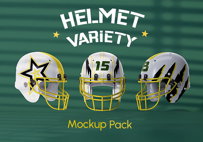 Helmet Variety Mockup Pack