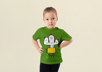 Kids' T-Shirts Mockup Variety